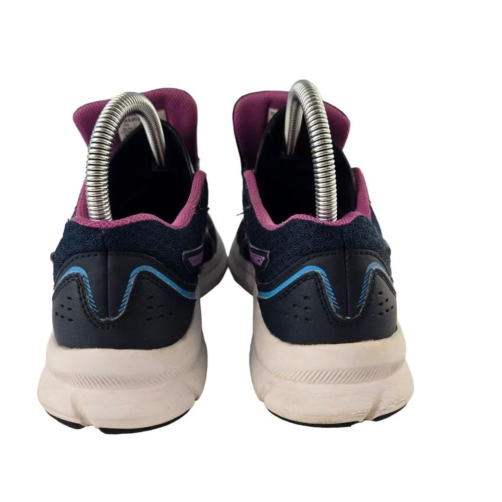 ASICS Womens‎ 3.5 Navy Pink 1014A203 Mesh Athletic Running Shoes Trainers